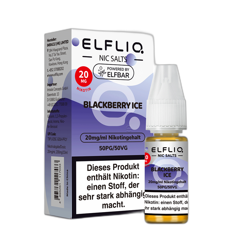 Elfliq Brombeere Eis 3 Nobg