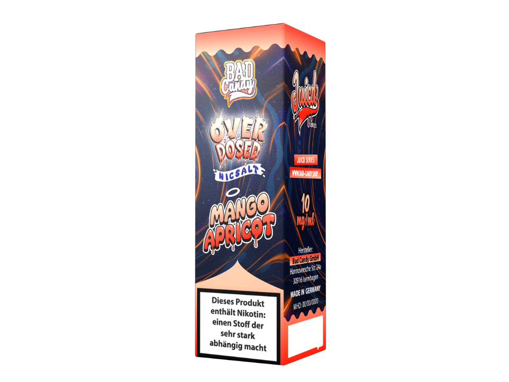 Bad Candy Liquids - Juicd - Nikotinsalz Liquid - Mango Apricot