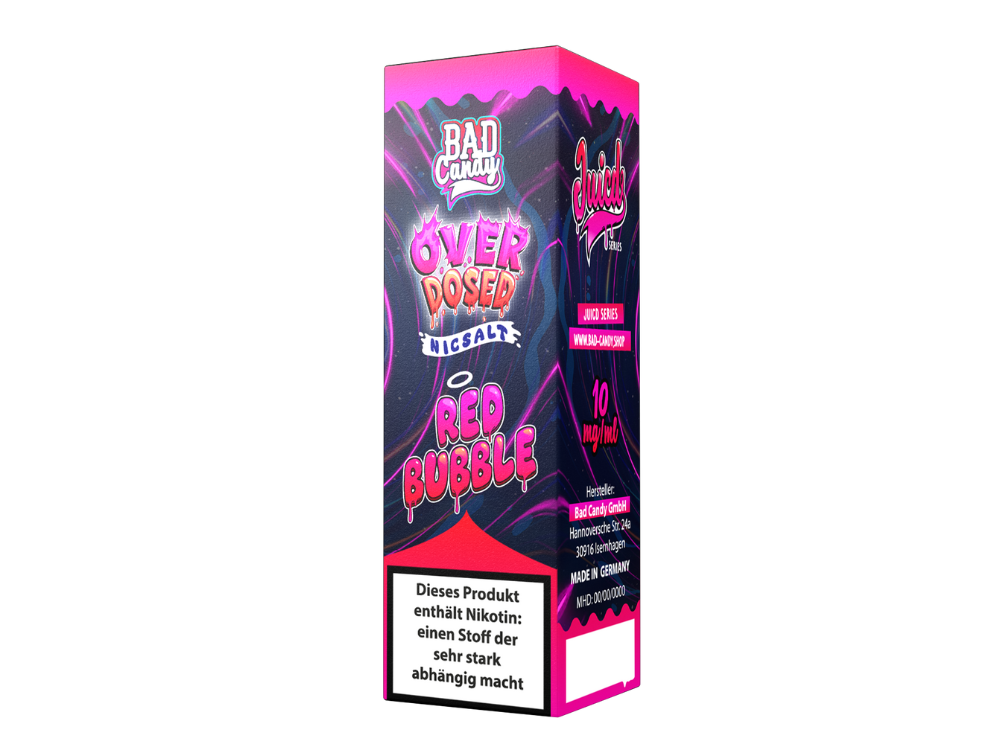 Bad Candy Liquids - Juicd - Nikotinsalz Liquid - Red Bubble