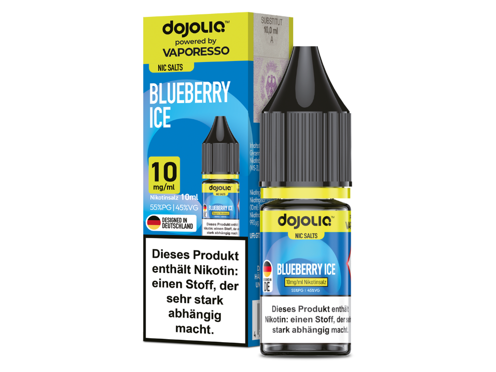 Vaporesso - Dojoliq - Nikotinsalz Liquid - Blueberry Ice