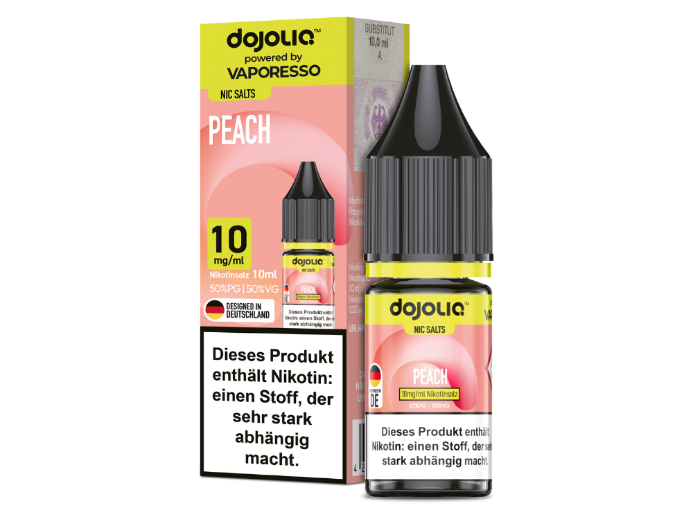 Vaporesso - Dojoliq - Nikotinsalz Liquid - Peach