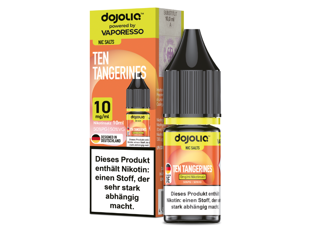 Vaporesso - Dojoliq - Nikotinsalz Liquid - Ten Tangerines