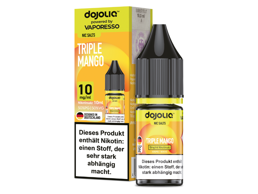 Vaporesso - Dojoliq - Nikotinsalz Liquid - Triple Mango