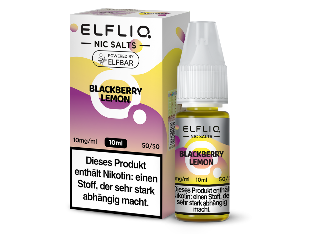 ELFLIQ - Blackberry Lemon - Nikotinsalz Liquid