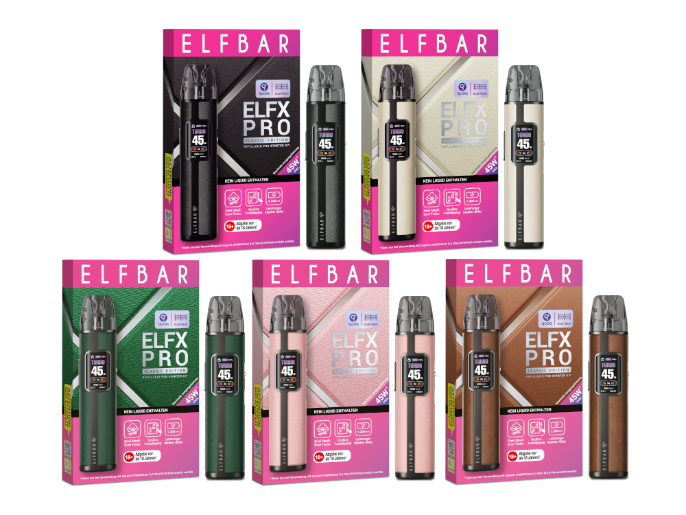 Elfbar - Elfx Pro E-Zigaretten Set