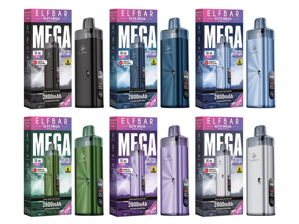 Elfbar - Elfx Mega E-Zigaretten Set