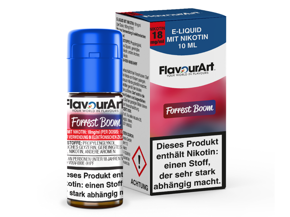 FlavourArt - E-Zigaretten Liquid - Forrest Boom