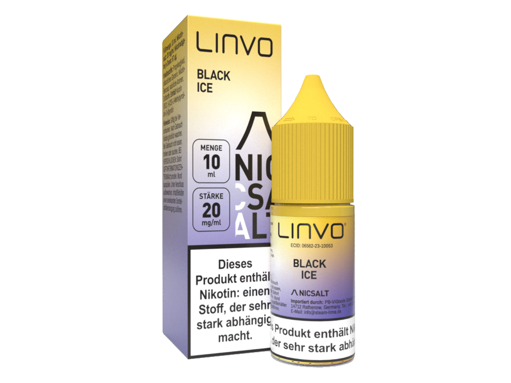 Linvo - Nikotinsalz Liquid - Black Ice