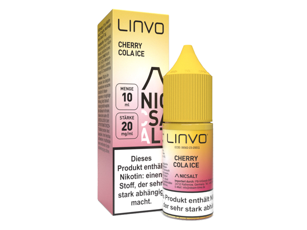Linvo - Nikotinsalz Liquid - Cherry Cola Ice