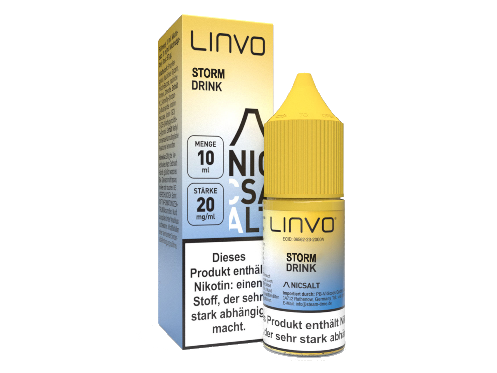 Linvo - Nikotinsalz Liquid - Storm Drink