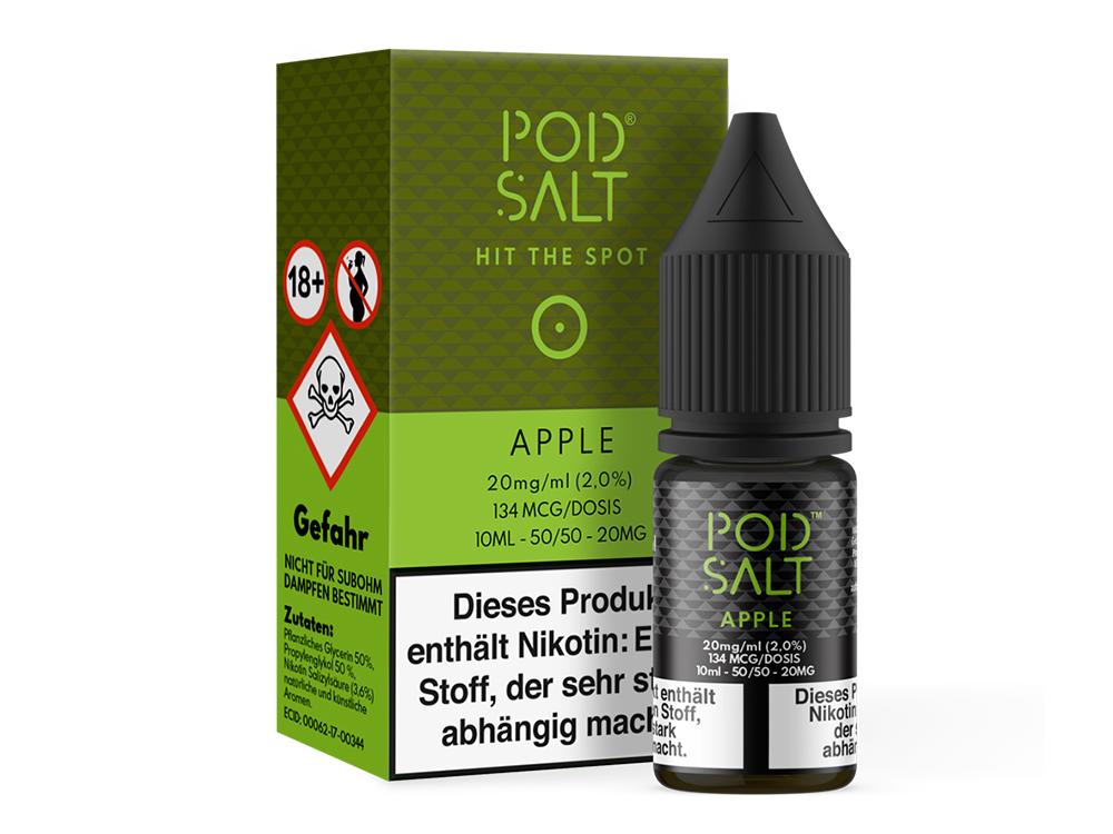 Pod Salt - Apple - Nikotinsalz Liquid