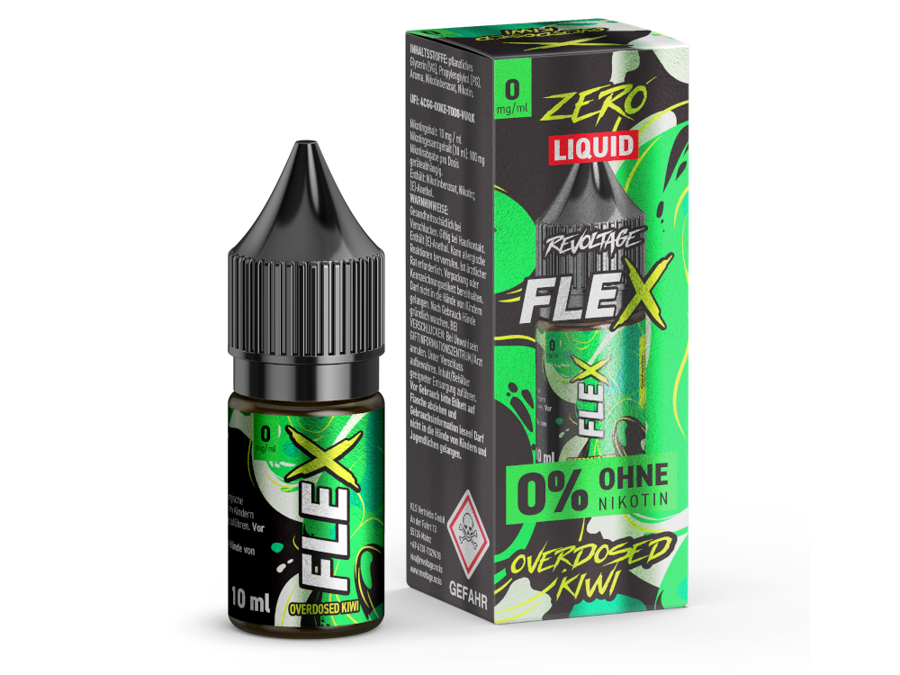 Revoltage - FLEX Nikotinsalz Liquid - Kiwi