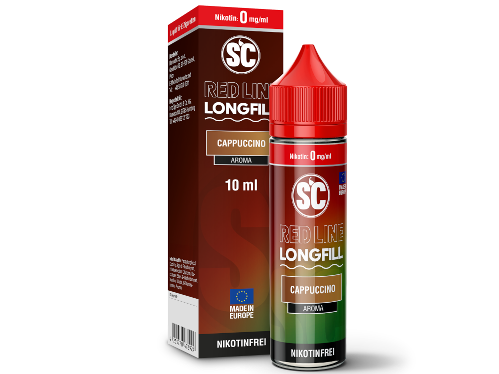SC - Red Line Longfills 10 ml - Cappuccino