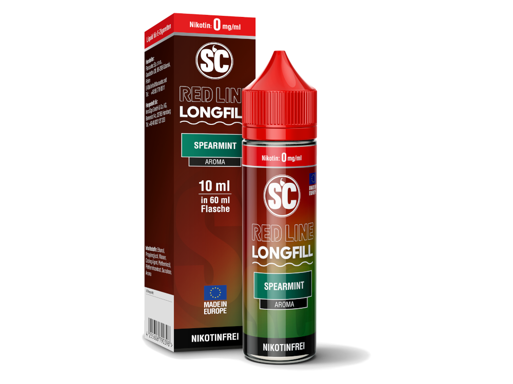 SC - Red Line Longfills 10 ml - Spearmint