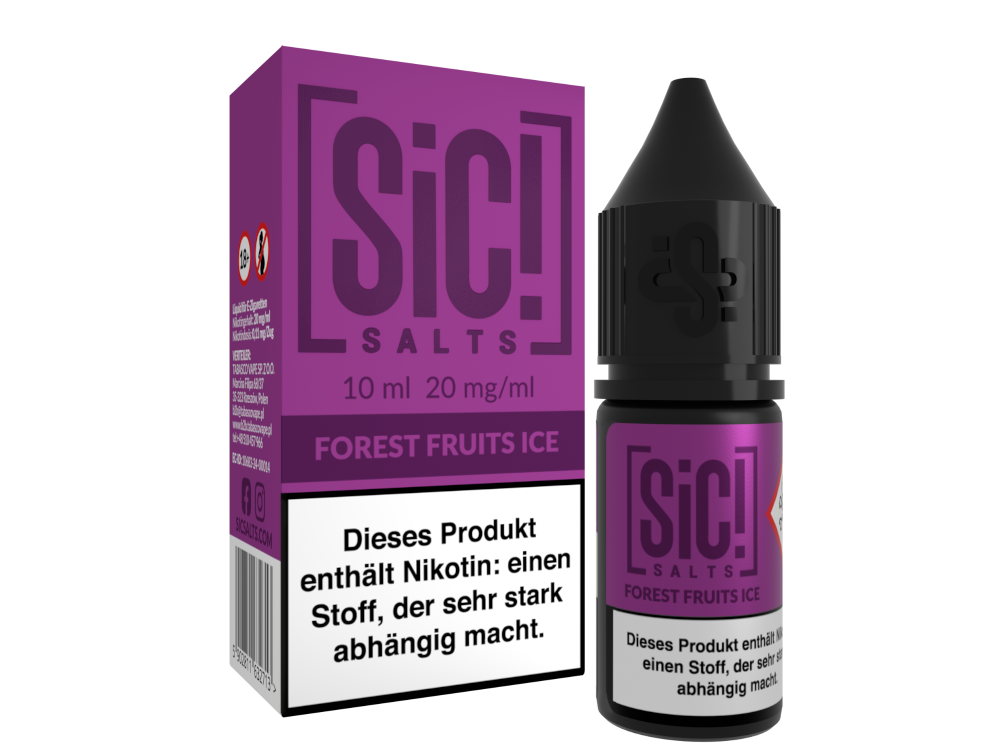 SiC! Salts - Nikotinsalz Liquid - Forest Fruits Ice