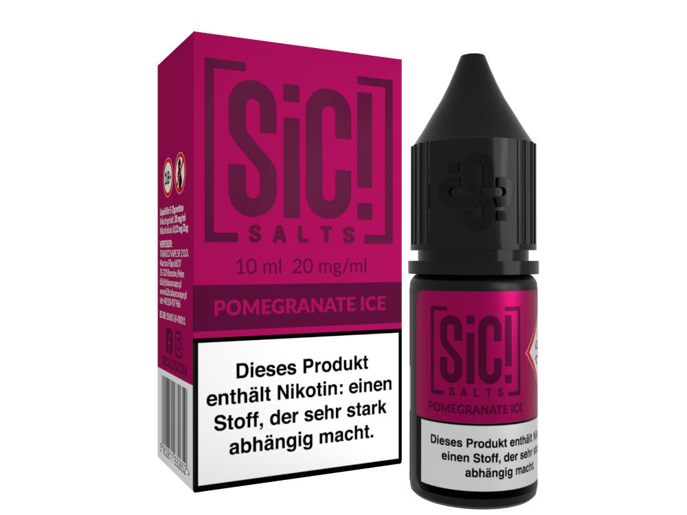 SiC! Salts - Nikotinsalz Liquid - Pomegranate Ice