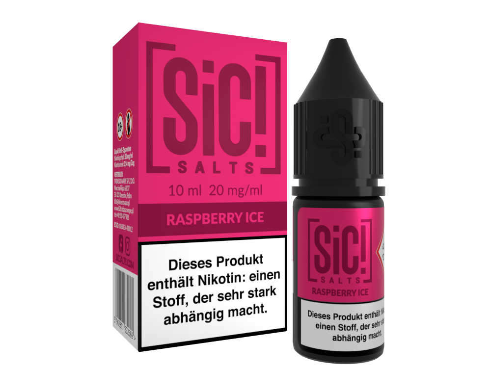 SiC! Salts - Nikotinsalz Liquid - Raspberry Ice