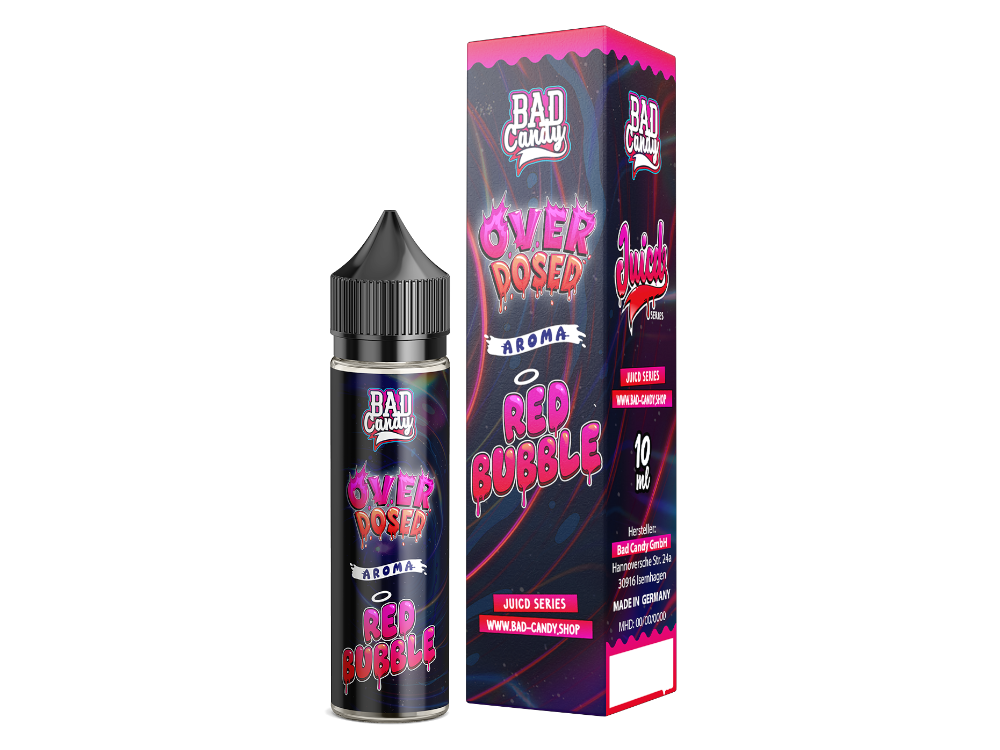 Bad Candy Liquids - Juicd - Longfills 10 ml - Red Bubble