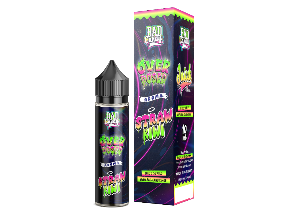 Bad Candy Liquids - Juicd - Longfills 10 ml - Straw Kiwi