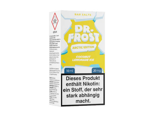 Dr Frost Arctic Edition Kokosnuss Zitrone Ande Ice 20mg.png Nobg