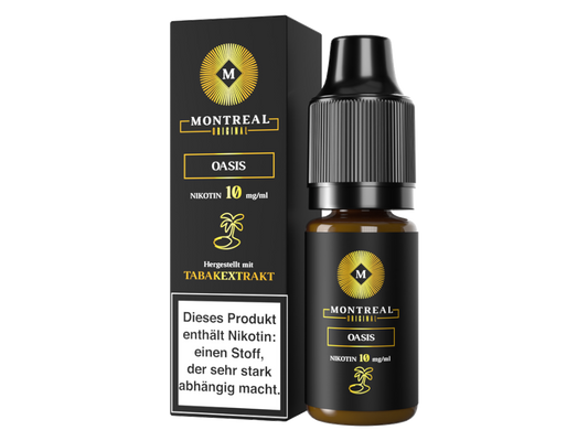 Montreal Original Nikotinsalz Liquid Oasis 10mgml 1000x750
