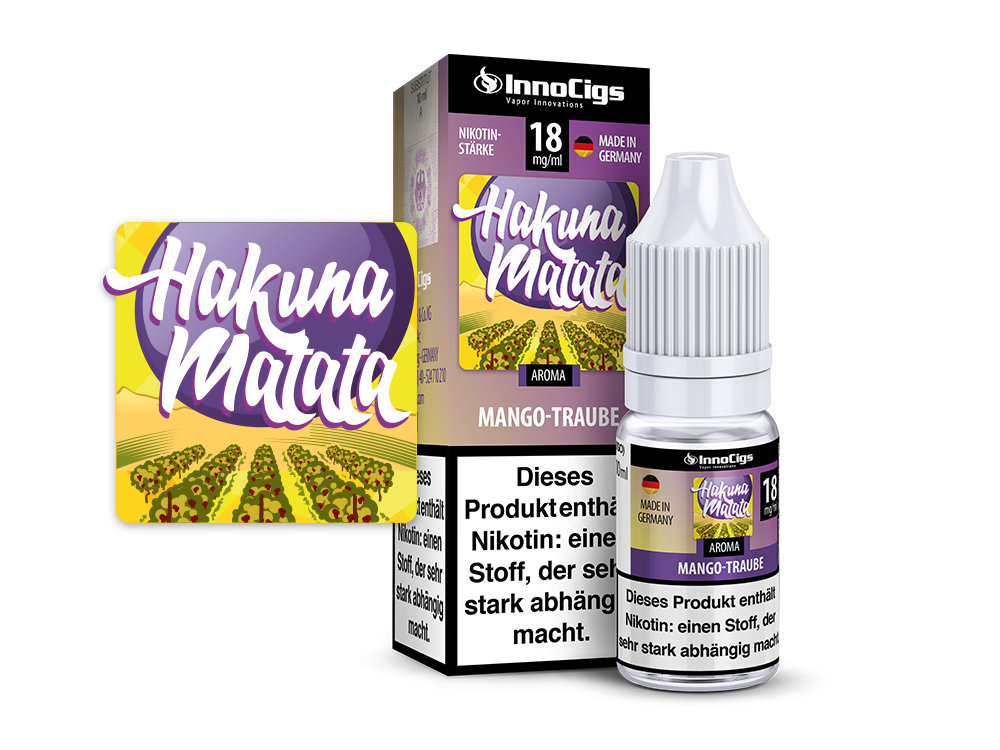 Hakuna Matata Traube Aroma - Liquid für E-Zigaretten