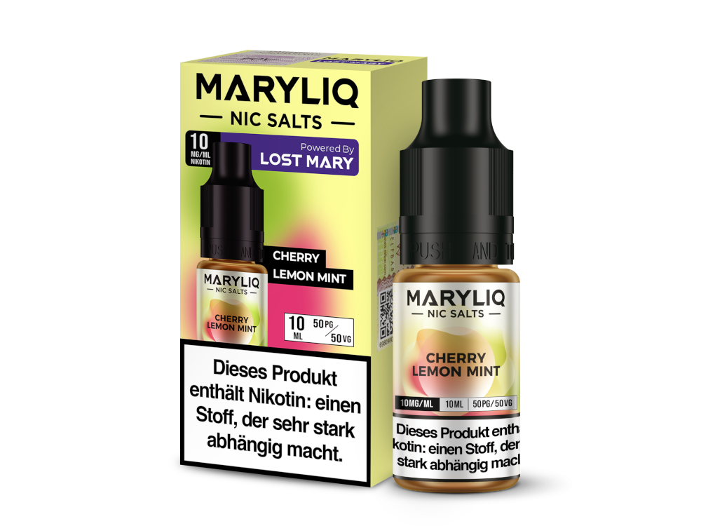 MARYLIQ - Nikotinsalz Liquid - Cherry Lemon Mint