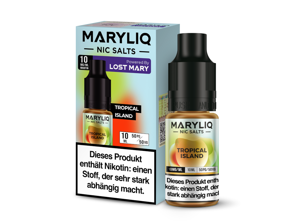 MARYLIQ - Nikotinsalz Liquid - Tropical Island