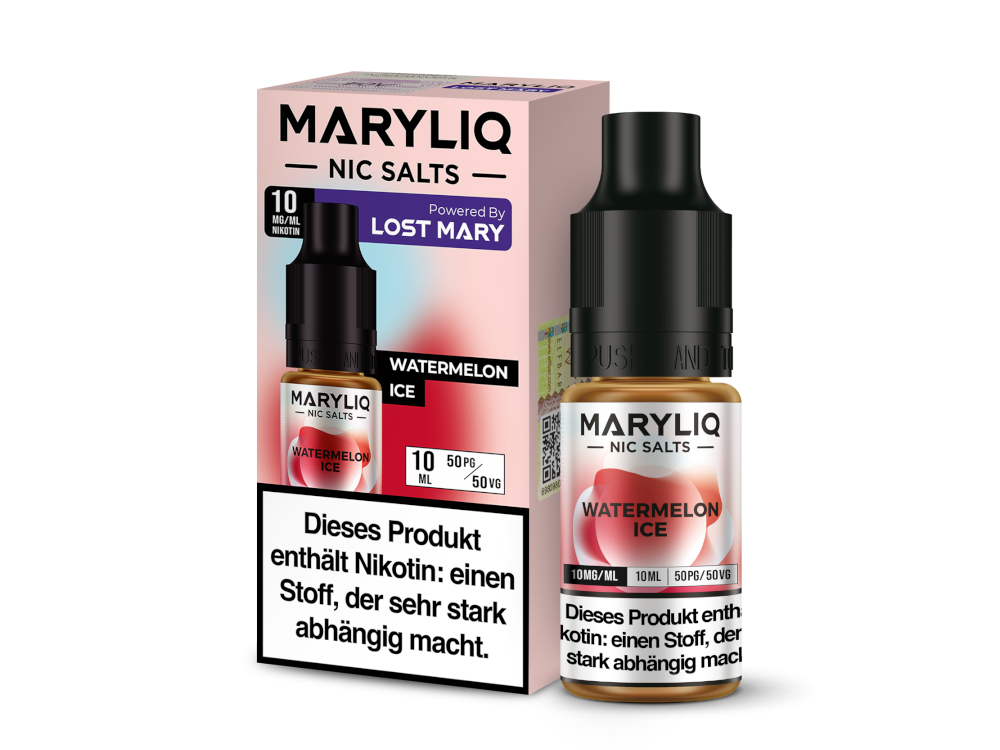 MARYLIQ - Nikotinsalz Liquid - Watermelon Ice