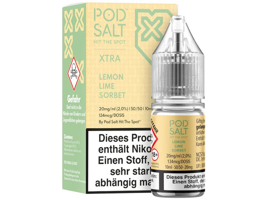 Pod Salt X - Nikotinsalz Liquid - Lemon Lime Sorbet