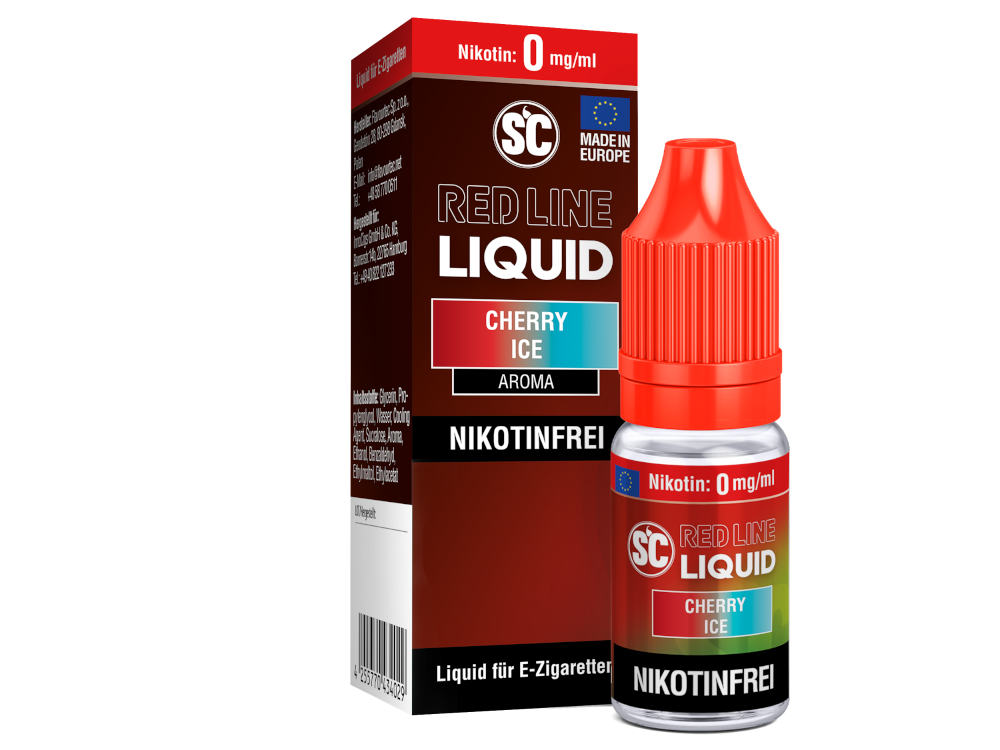 SC - Red Line - Cherry Ice - Nikotinsalz Liquid