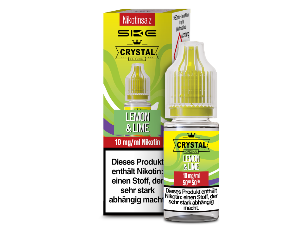 SKE - Crystal - Nikotinsalz Liquid - Lemon & Lime