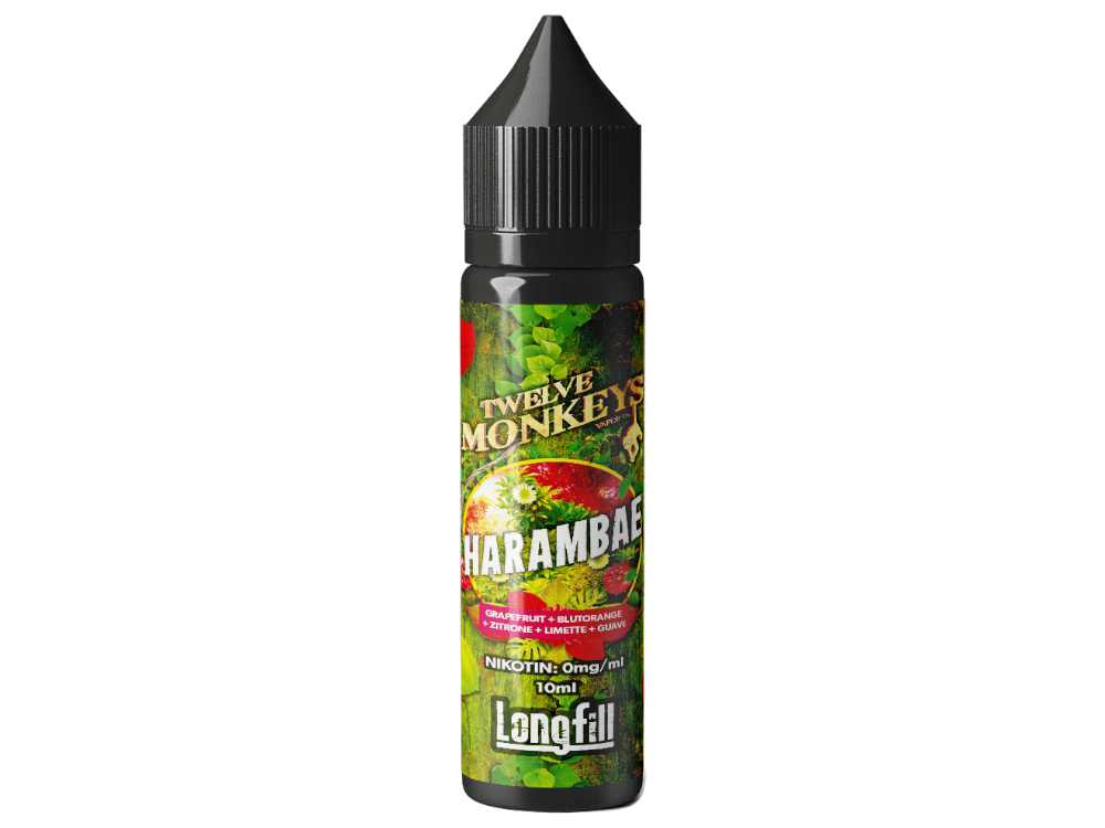 Twelve Monkeys - Longfills 10ml - Harambae