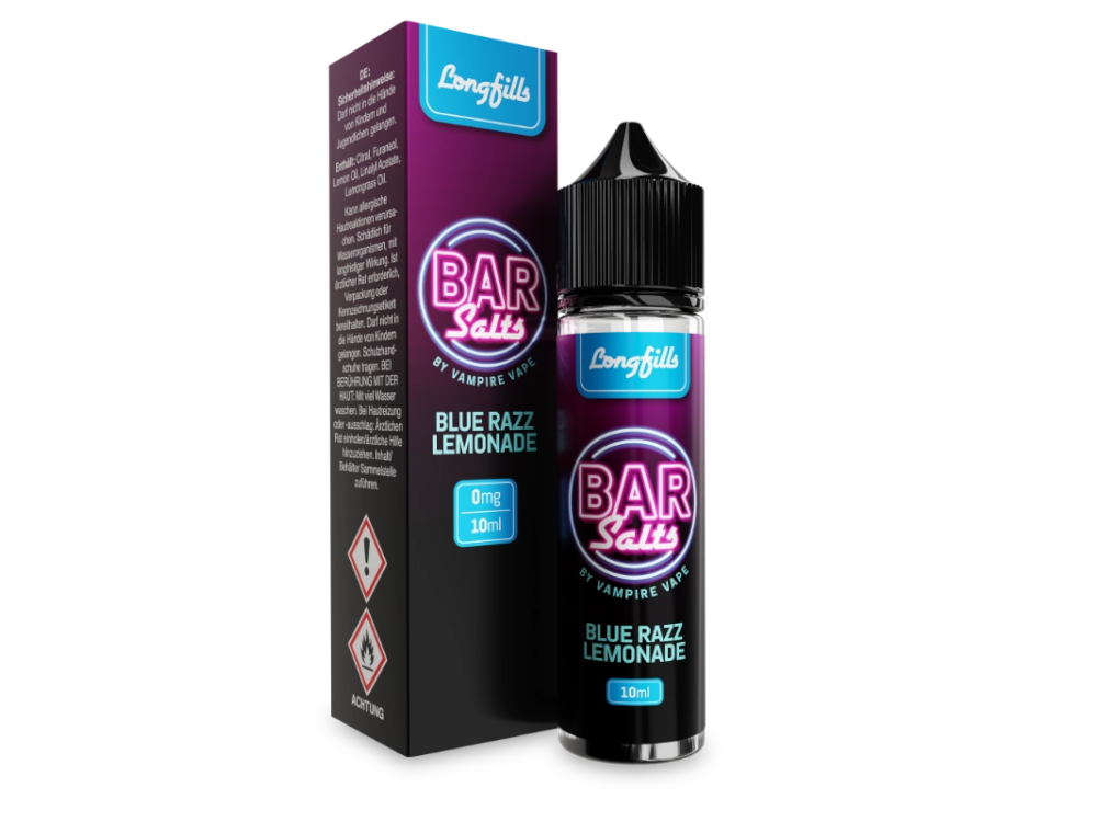 Vampire Vape - Bar Salts - Longfills 10 ml - Blue Razz Lemonade