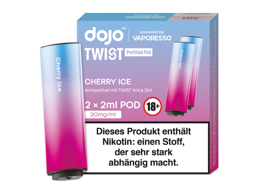 Vaporesso Dojo Twist Pod Cherry Ice 20mg 1000x750