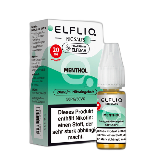 Elfliq Menthol 3 Nobg