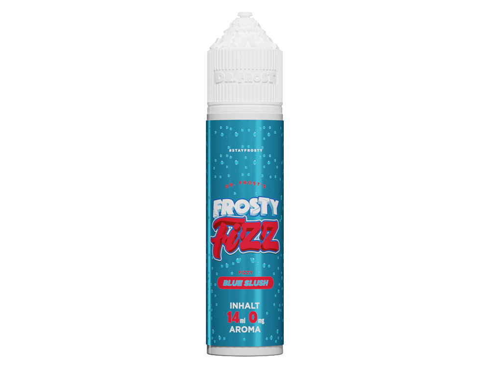 Dr Frost Frosty Fizz Blauer Slush Longfill 14ml 1000x750