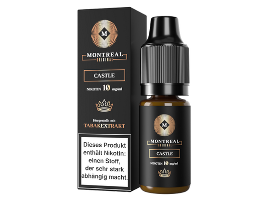 Montreal Original Nikotinsalz Liquid Castle 10mgml 1000x750
