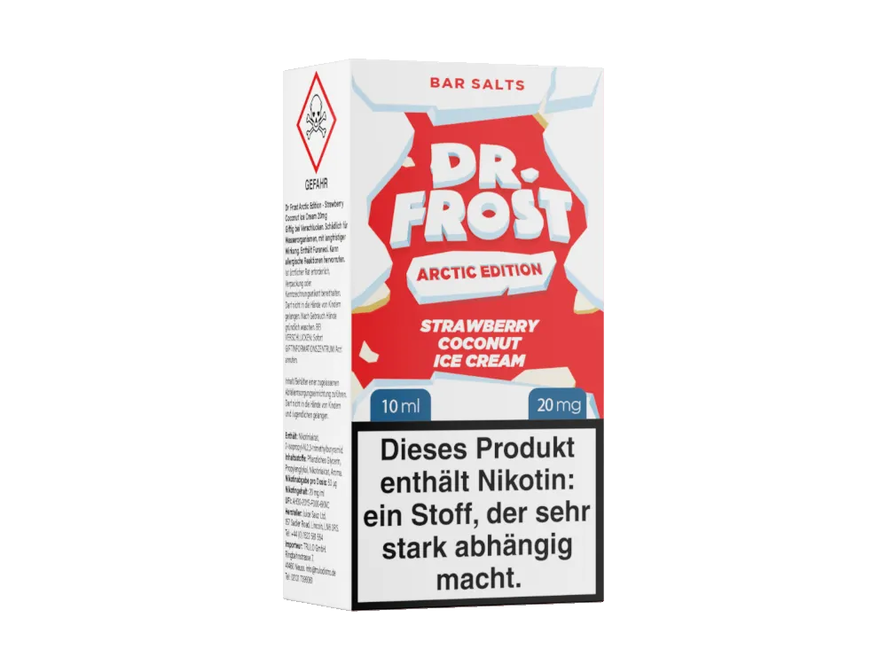 Dr Frost Arctic Edition Erdbeer‑Kokos‑Eis Cream 20mg.png Nobg