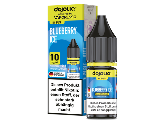 Vaporesso - Dojoliq - Nikotinsalz Liquid  - Blueberry Ice
