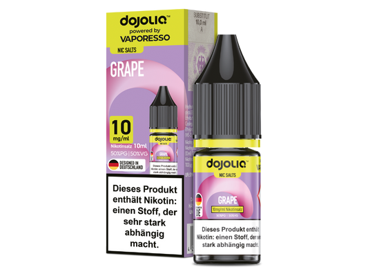 Vaporesso - Dojoliq - Nikotinsalz Liquid  - Grape