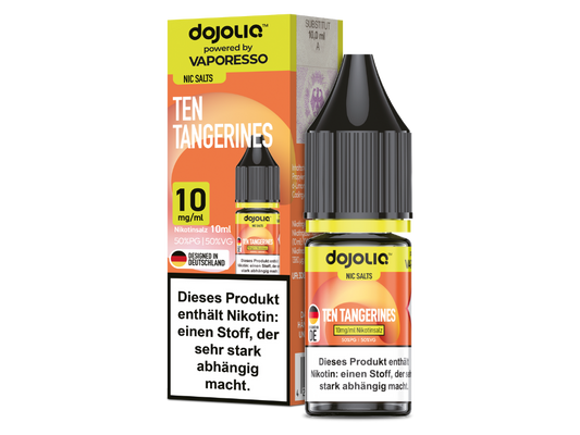 Vaporesso - Dojoliq - Nikotinsalz Liquid  - Ten Tangerines