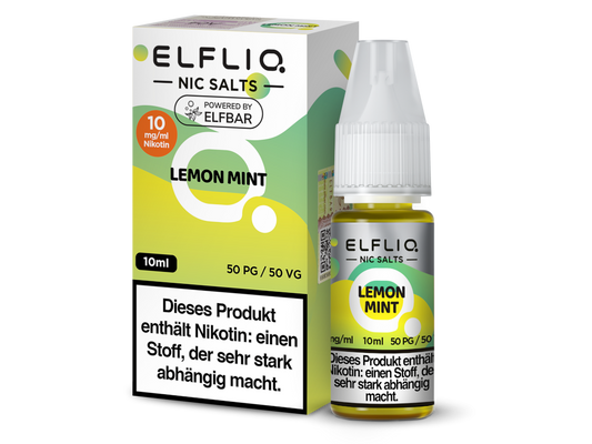 ELFLIQ - Lemon Mint - Nikotinsalz Liquid
