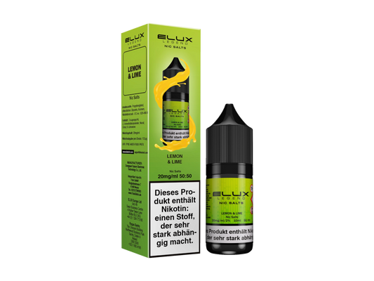 Elux - Nikotinsalz Liquid  - Lemon & Lime