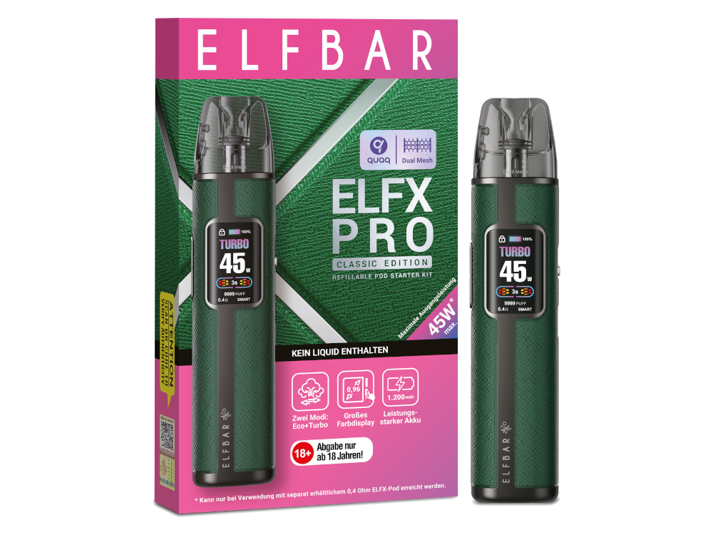 Elfbar - Elfx Pro E-Zigaretten Set