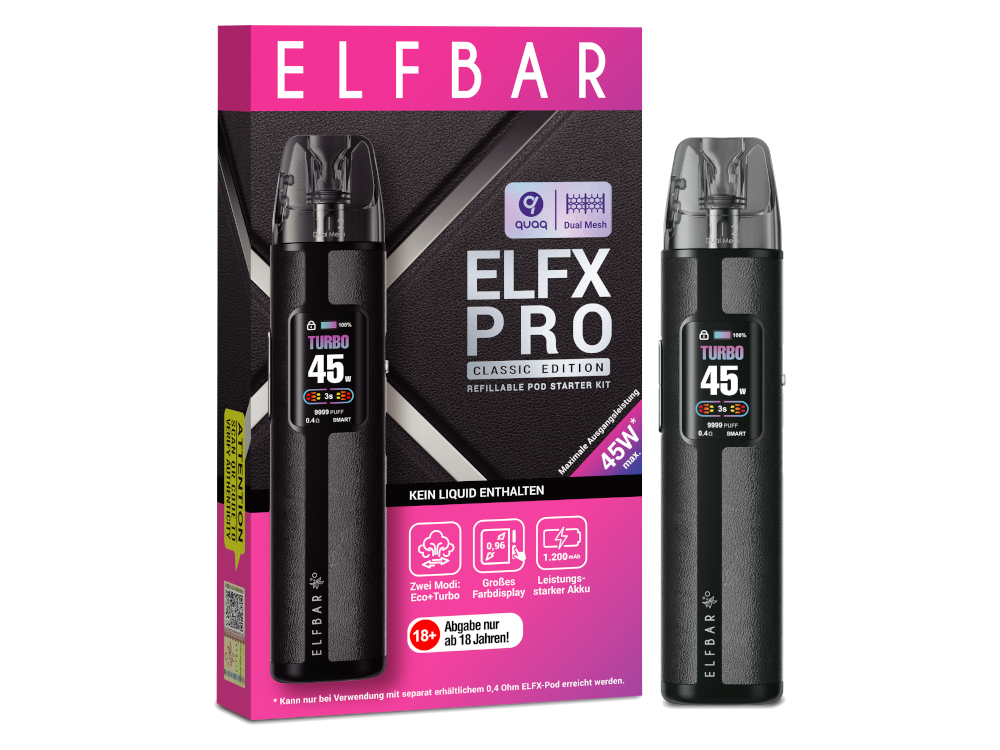 Elfbar - Elfx Pro E-Zigaretten Set