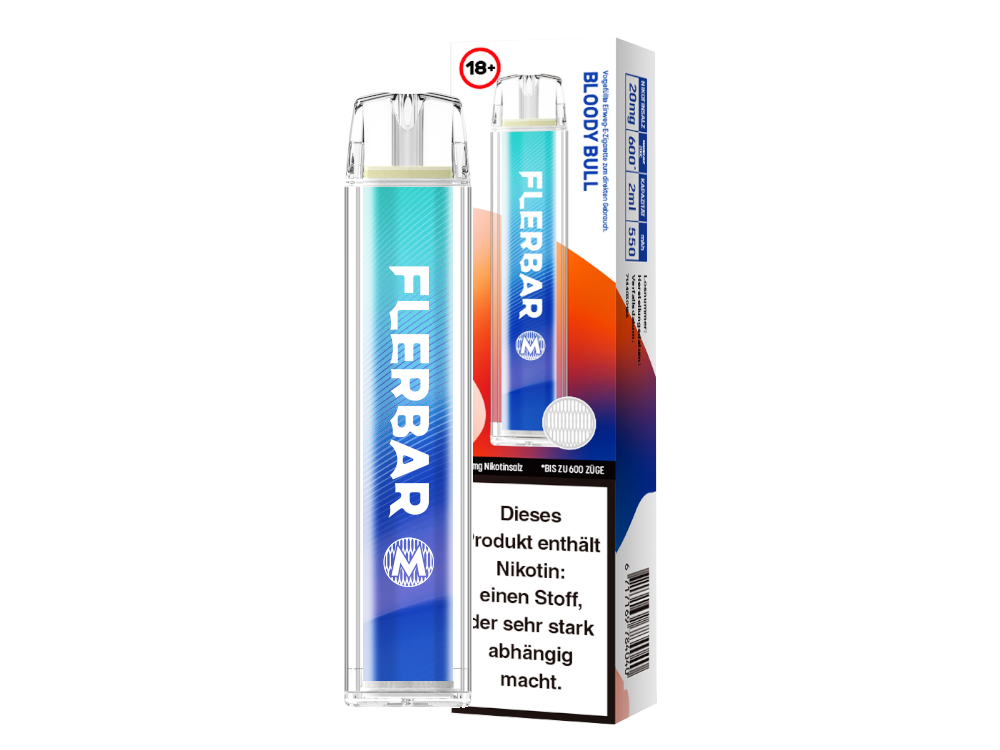 Flerbar M Einweg E-Zigarette  - Nikotinsalz