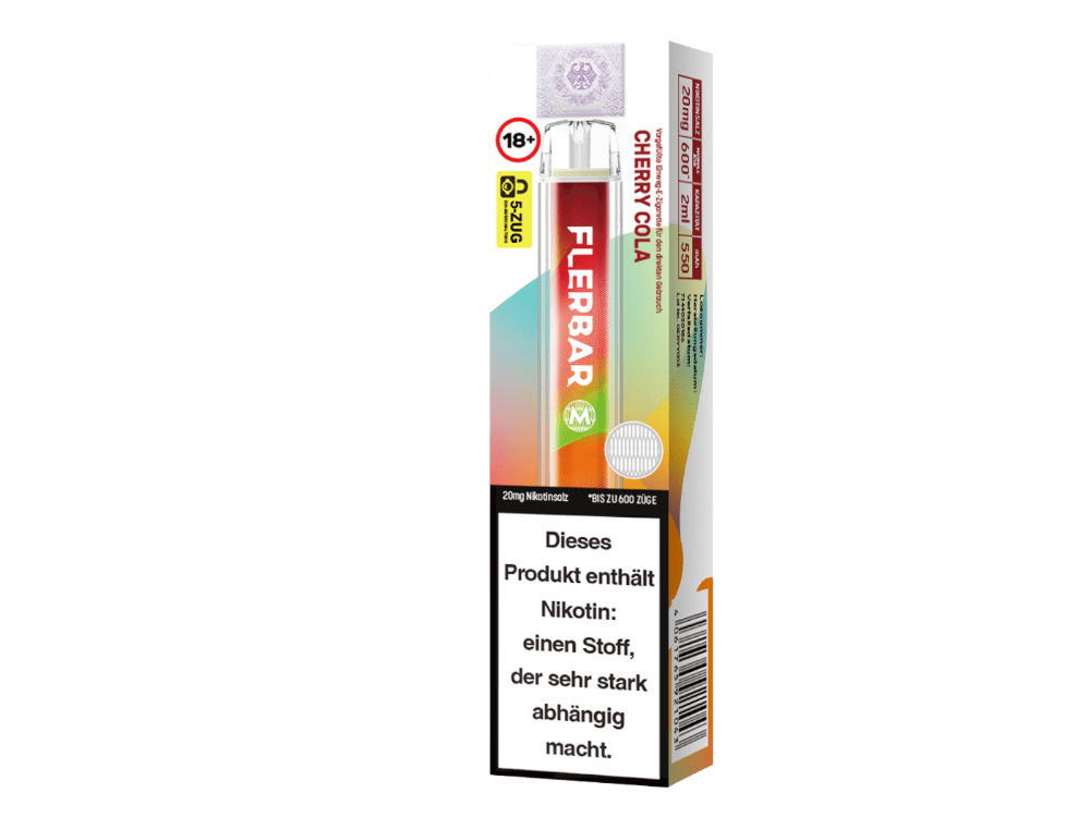 Flerbar M Einweg E-Zigarette  - Nikotinsalz