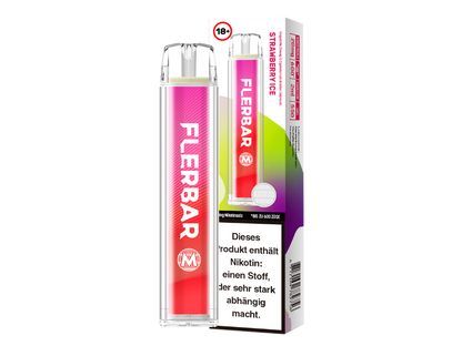 Flerbar M Einweg E-Zigarette  - Nikotinsalz