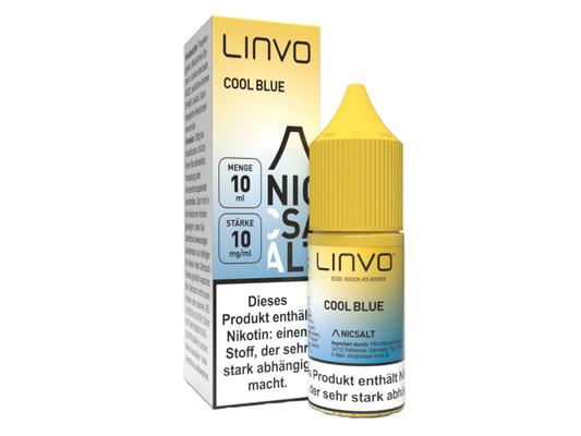 Linvo - Nikotinsalz Liquid - Cool Blue